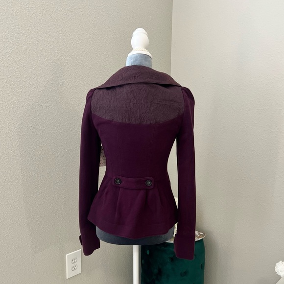 Free People Mulberry Purple Jacket - Picture 4 of 7